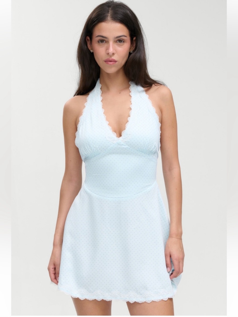 Frankie’s Bikinis Audrey Halter Dress